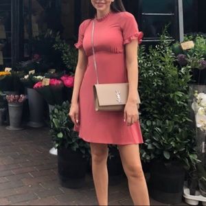 3/$25✨ Primark High Neck Dress with Ruffle Sleeve